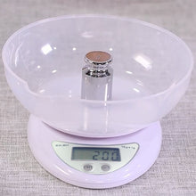 Load image into Gallery viewer, 5kg/1g Portable Digital Scale LED Electronic Scales Postal Food Balance Measuring Weight Kitchen LED Electronic Scales